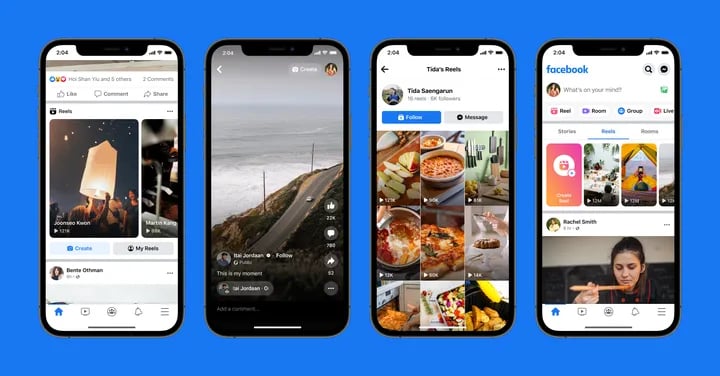 Meta rollout Reels in Facebook globally as it struggles to catch up with TikTok