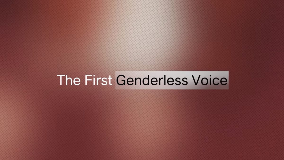 genderless voice