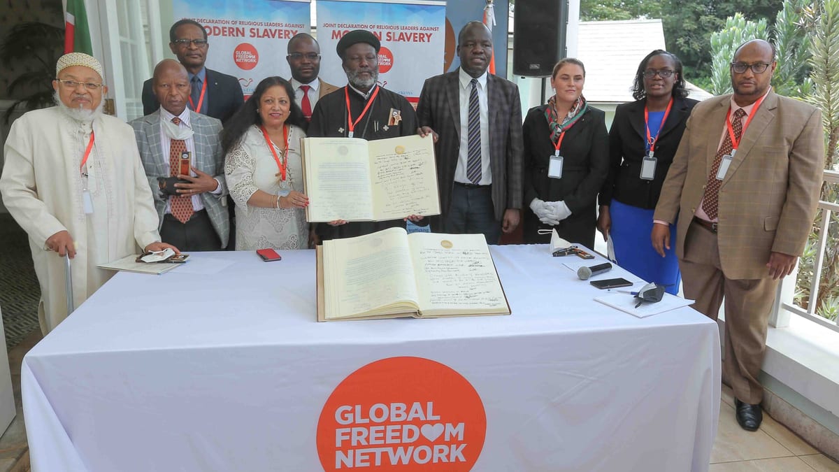 IRCK Declaration signing