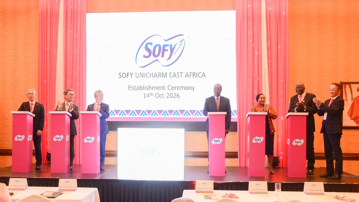 Sofy Unicharm East Africa Launches in Kenya with Two Billion Shilling Investment
