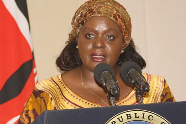 The military documents Raila presented were fake, insists Raychelle Omamo