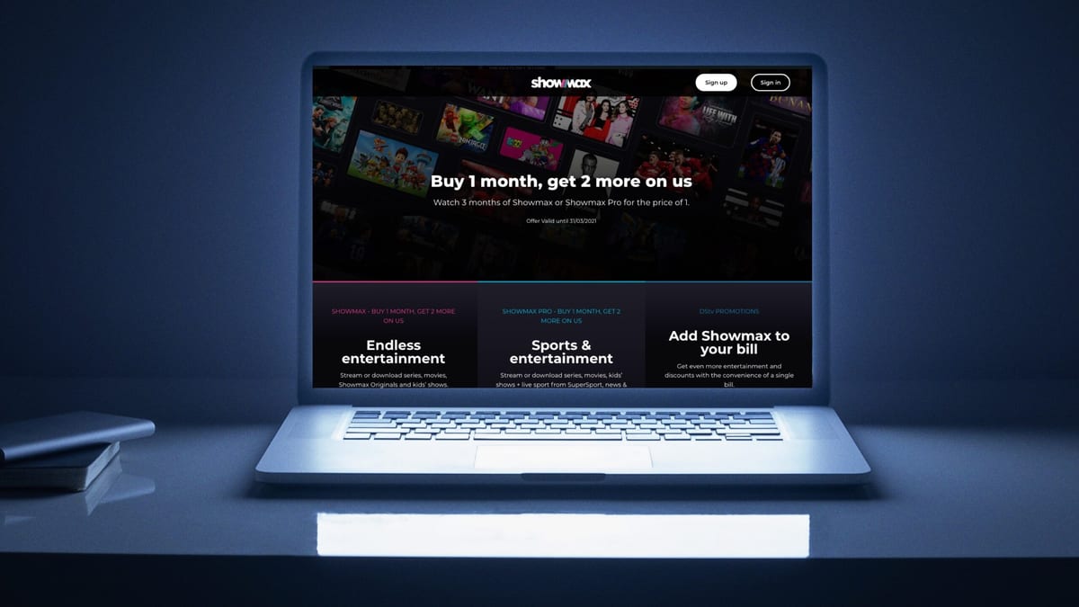 Pay for one month’s subscription and enjoy Showmax for three months