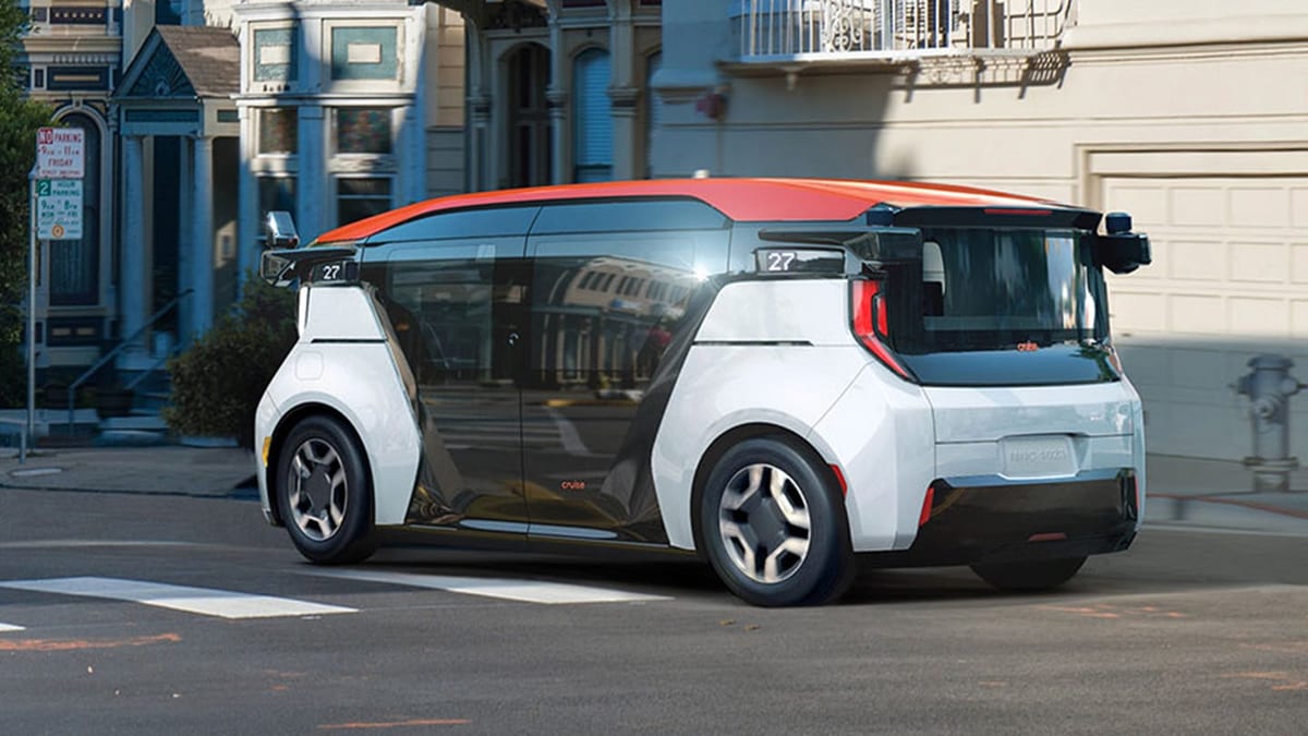 New Self Driving Vehicle With No Brakes, Steering Wheel or Pedals By GM & Honda