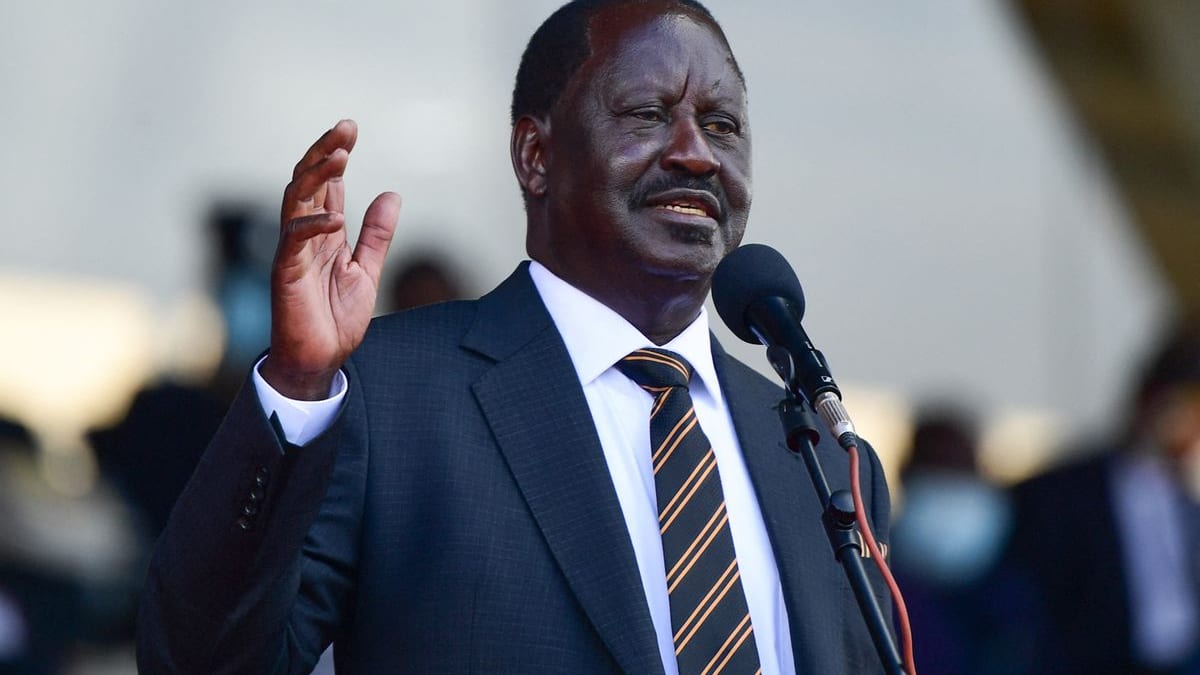 vote for Raila Odinga
